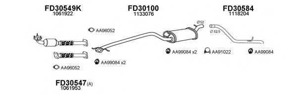 VENEPORTE 300077 Exhaust System